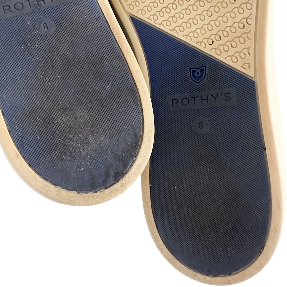Rothy's Olive Green Knit Slip-On Sneakers Size‎ 8 - Picture 5 of 6
